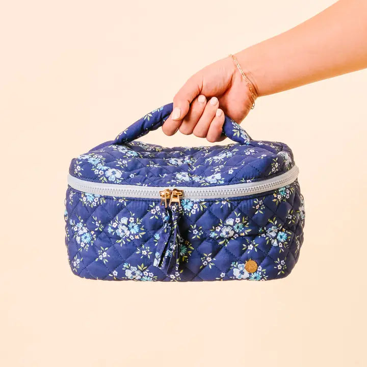 Glam & Go Quilted Cosmetic Bags
