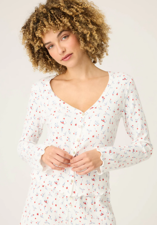 PJ Salvage La Rose Cardigan