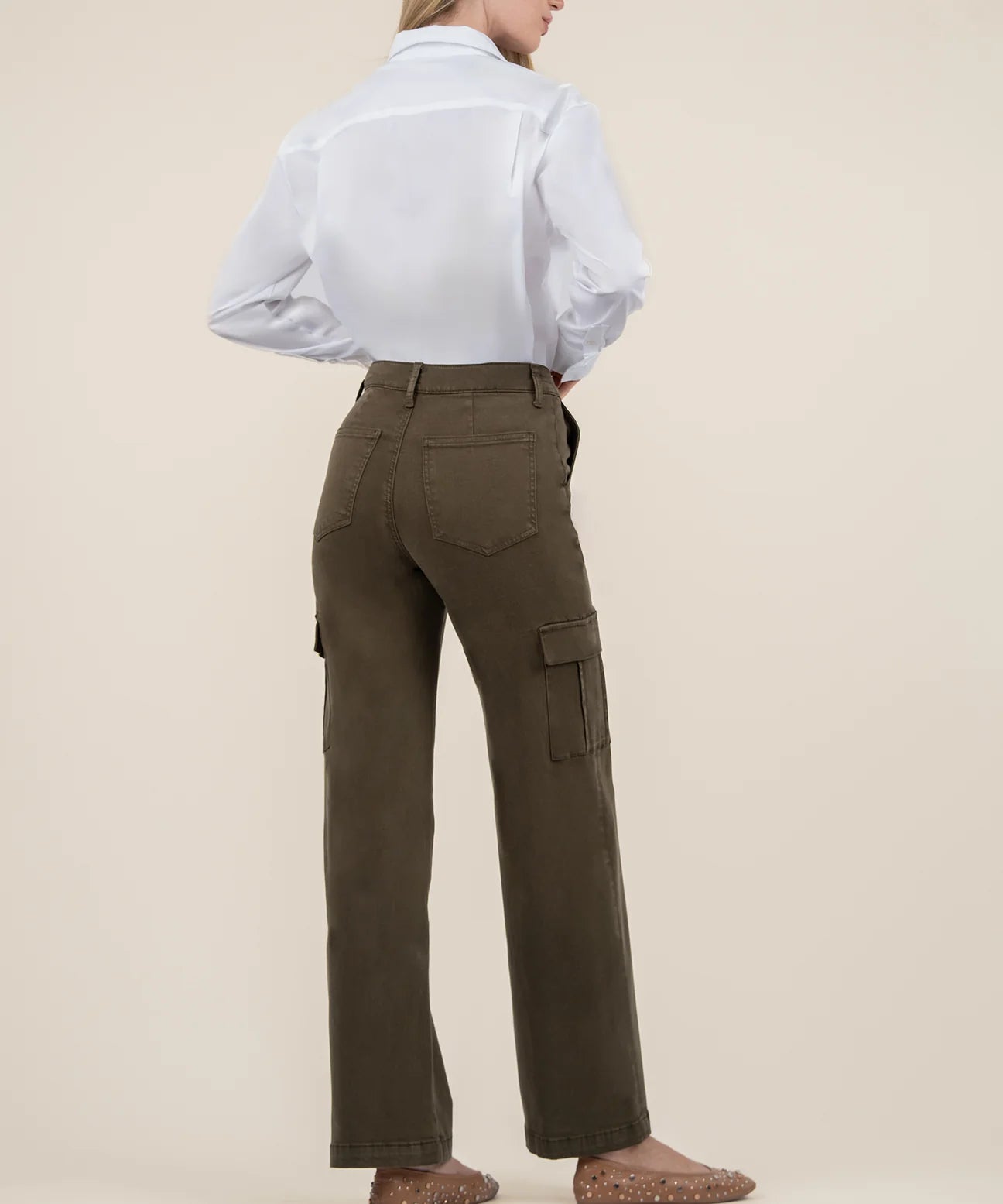 MILLER HIGH RISE-WIDE LEG PANT W/ CARGO PKTS