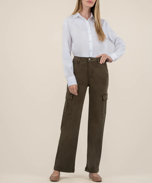 MILLER HIGH RISE-WIDE LEG PANT W/ CARGO PKTS