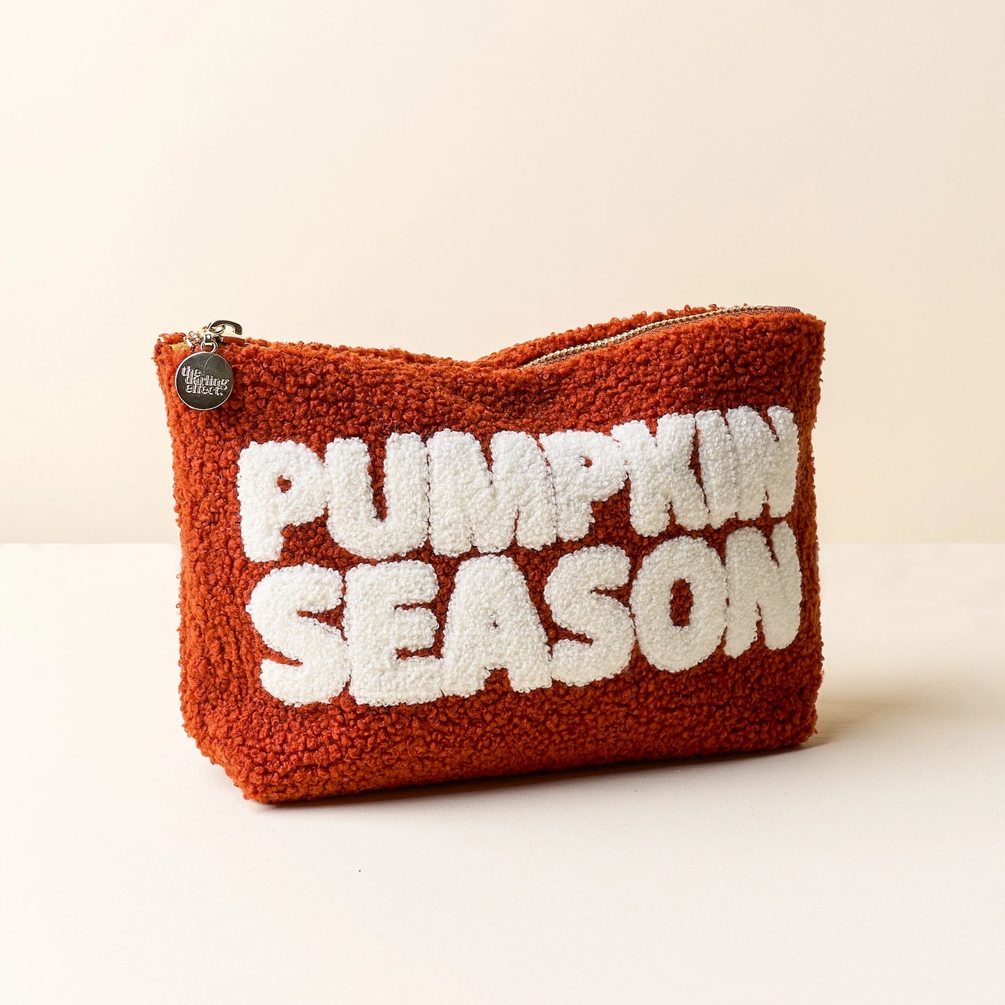 Pumpkin Season Teddy Pouch