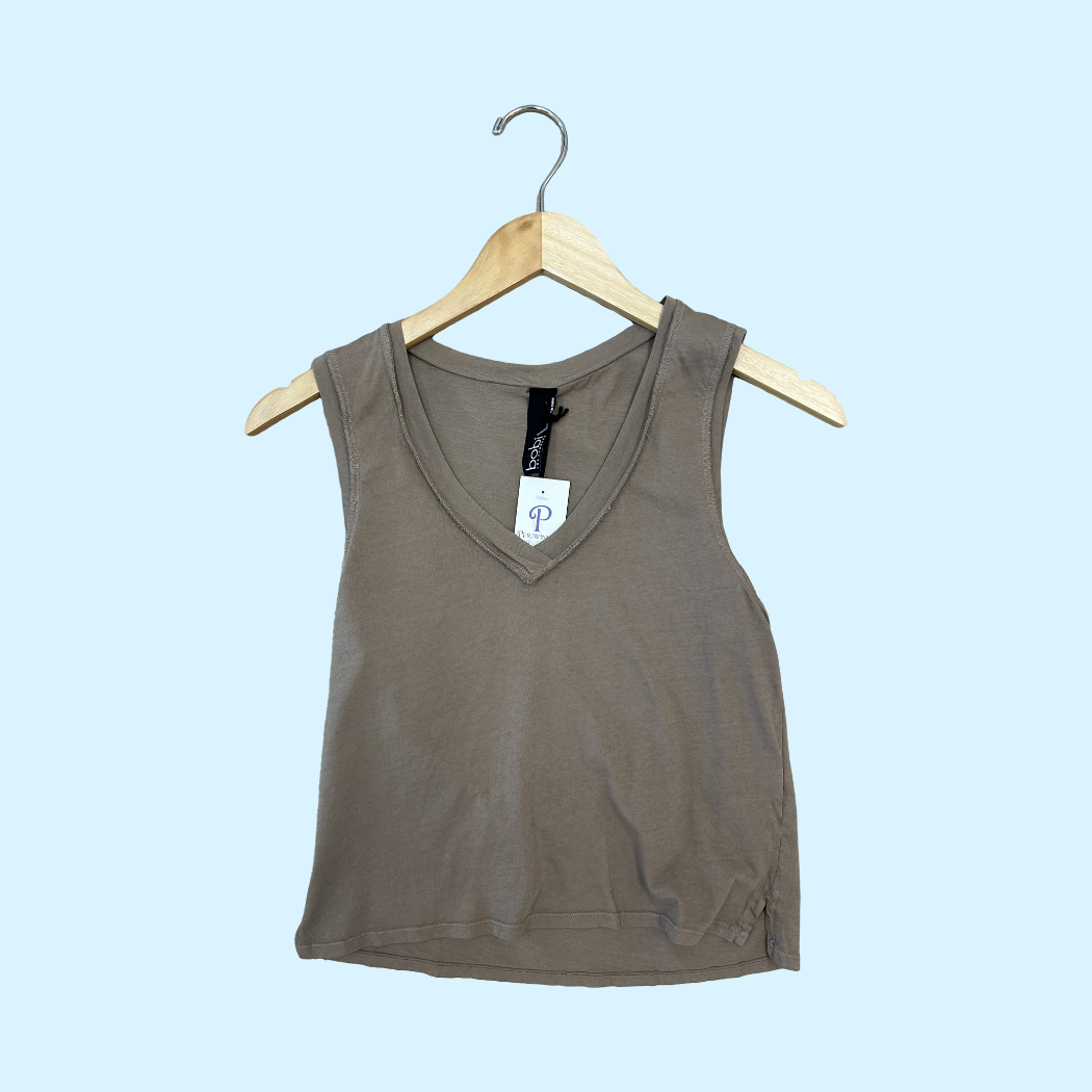 Reverse Seam Hazelnut Tank