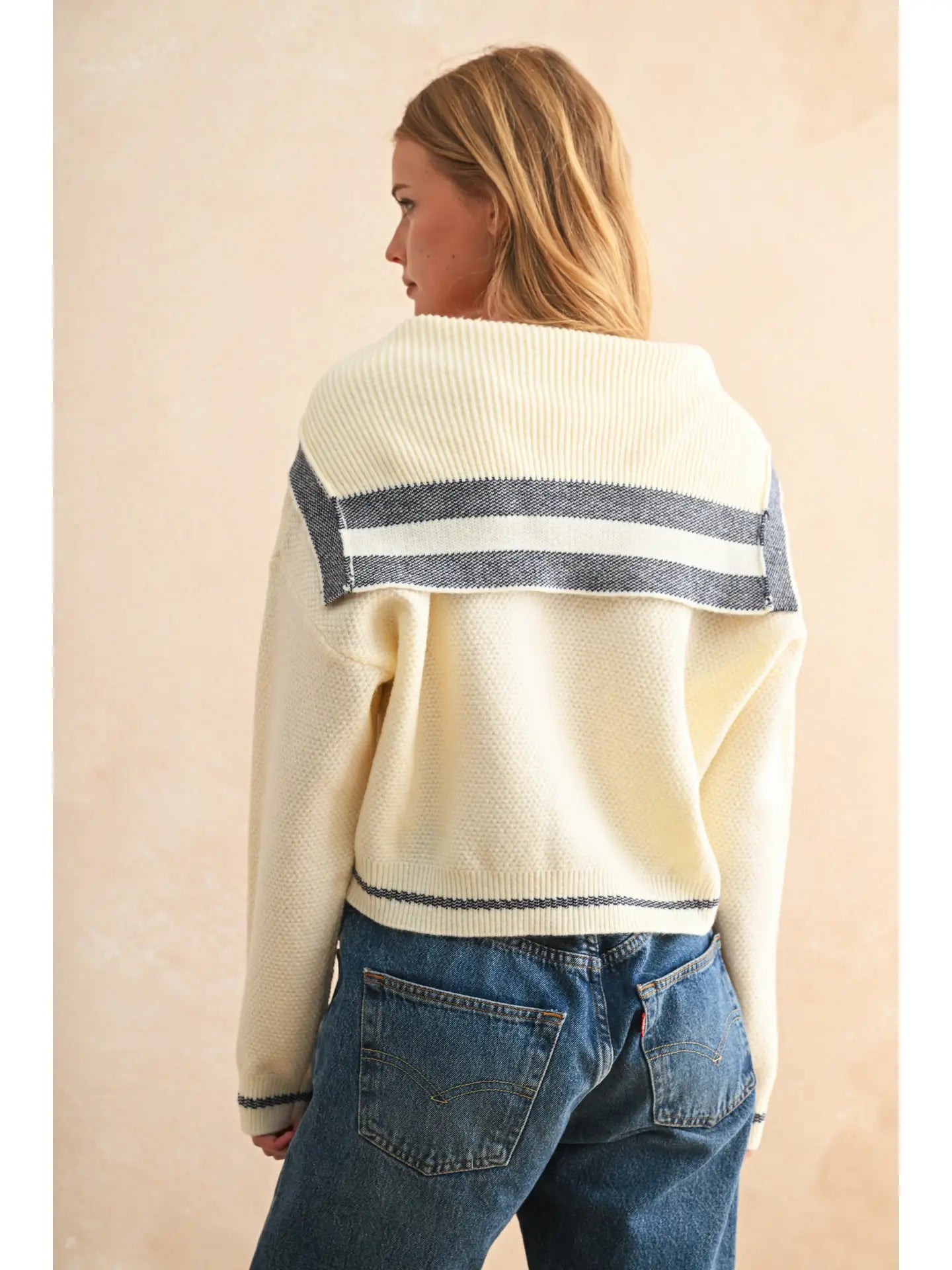 Estee Sailor Style Cardigan