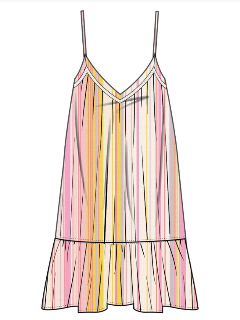 Staycation Pajama Dress