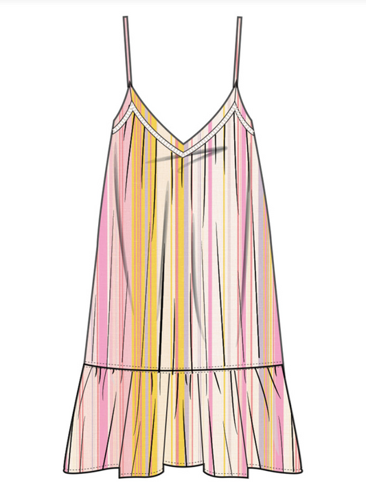 Staycation Pajama Dress