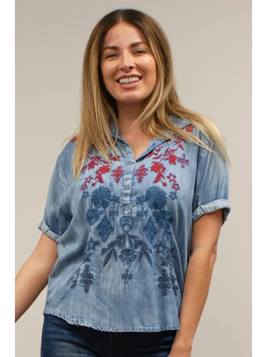 Tara Embroidered Blouse