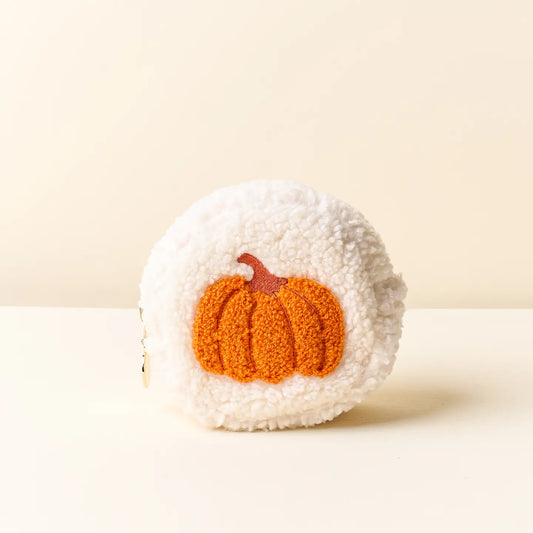 Pumpkin Teddy Pouch Circle