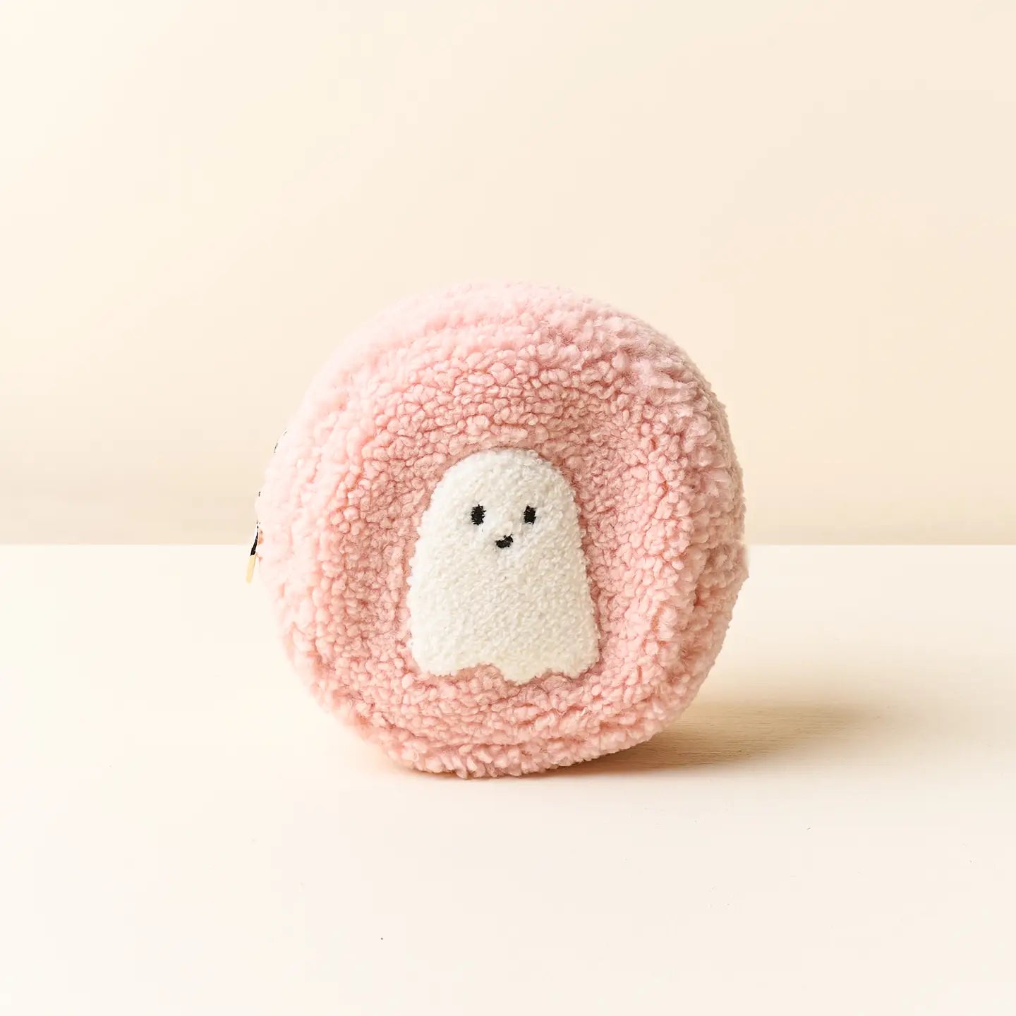 Ghost Teddy Circle Pouch