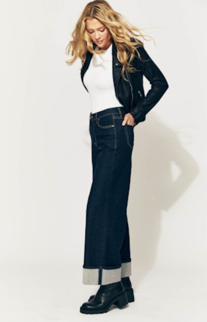 Level 99 Tribecca Wide Cuff Jeans