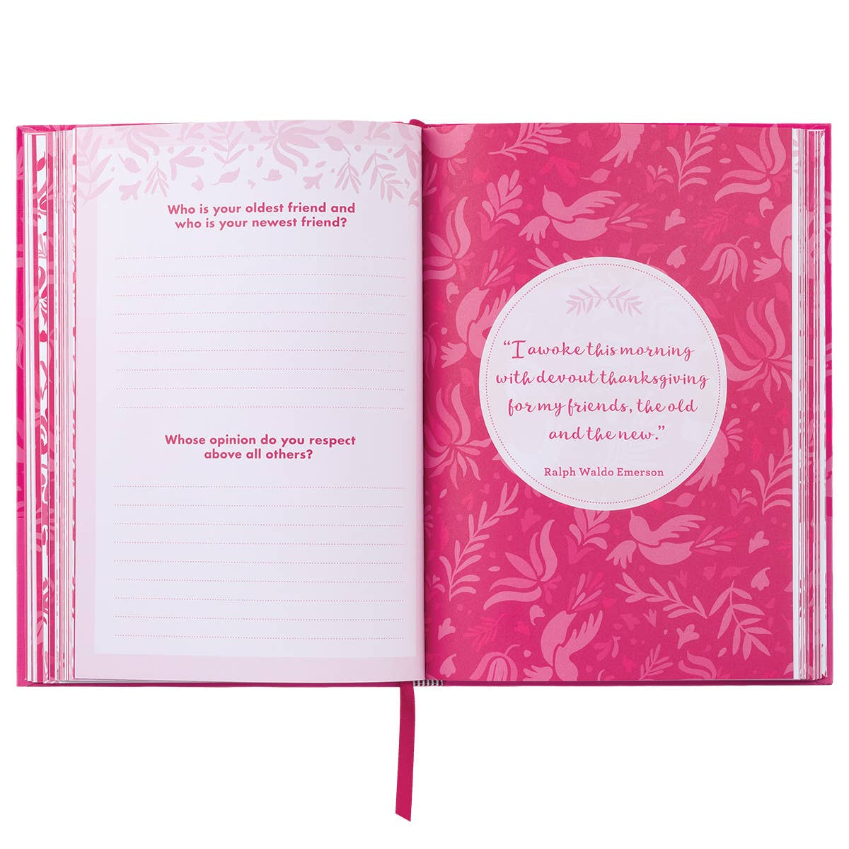 Gratitude Prompted Journal by TableTopics