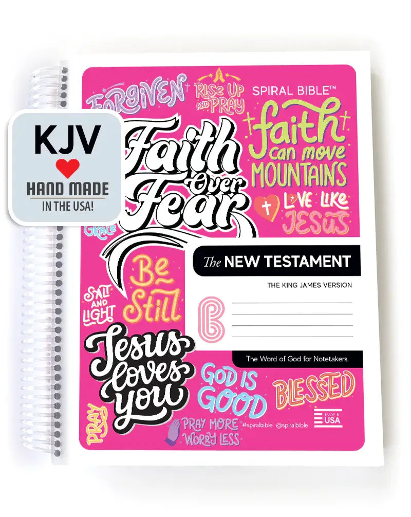 Spiral Bible™ - KJV New Testament - For Girls