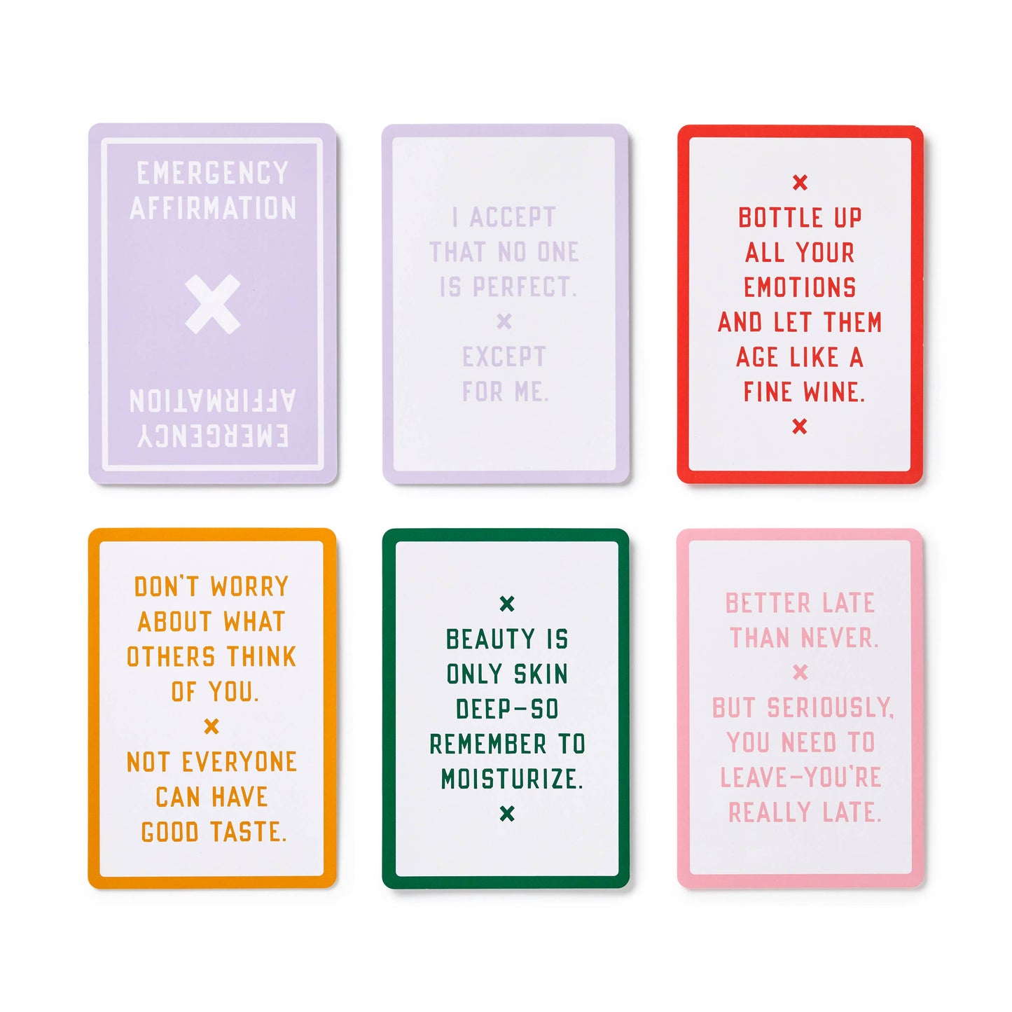 Emergency Affirmations - Exceptionally Stupid Days Card Deck