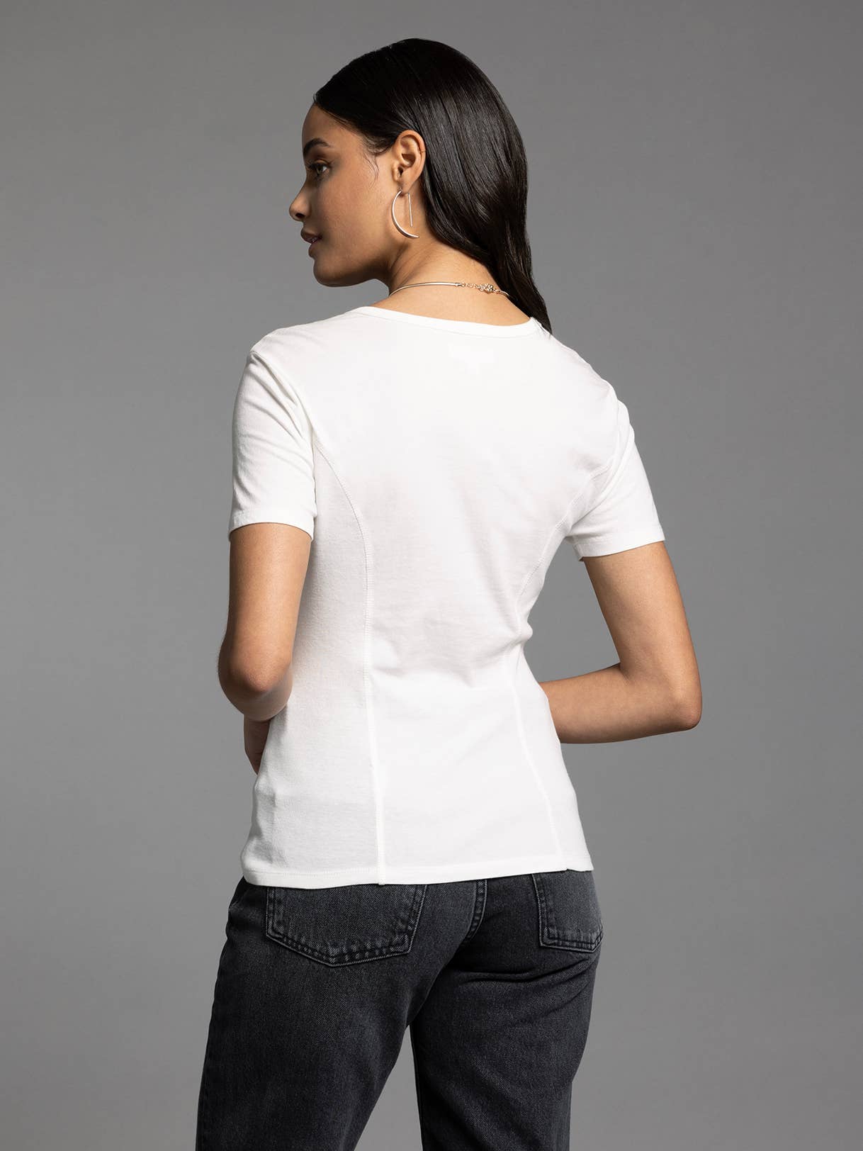Kitty Crew Neck Cotton tee
