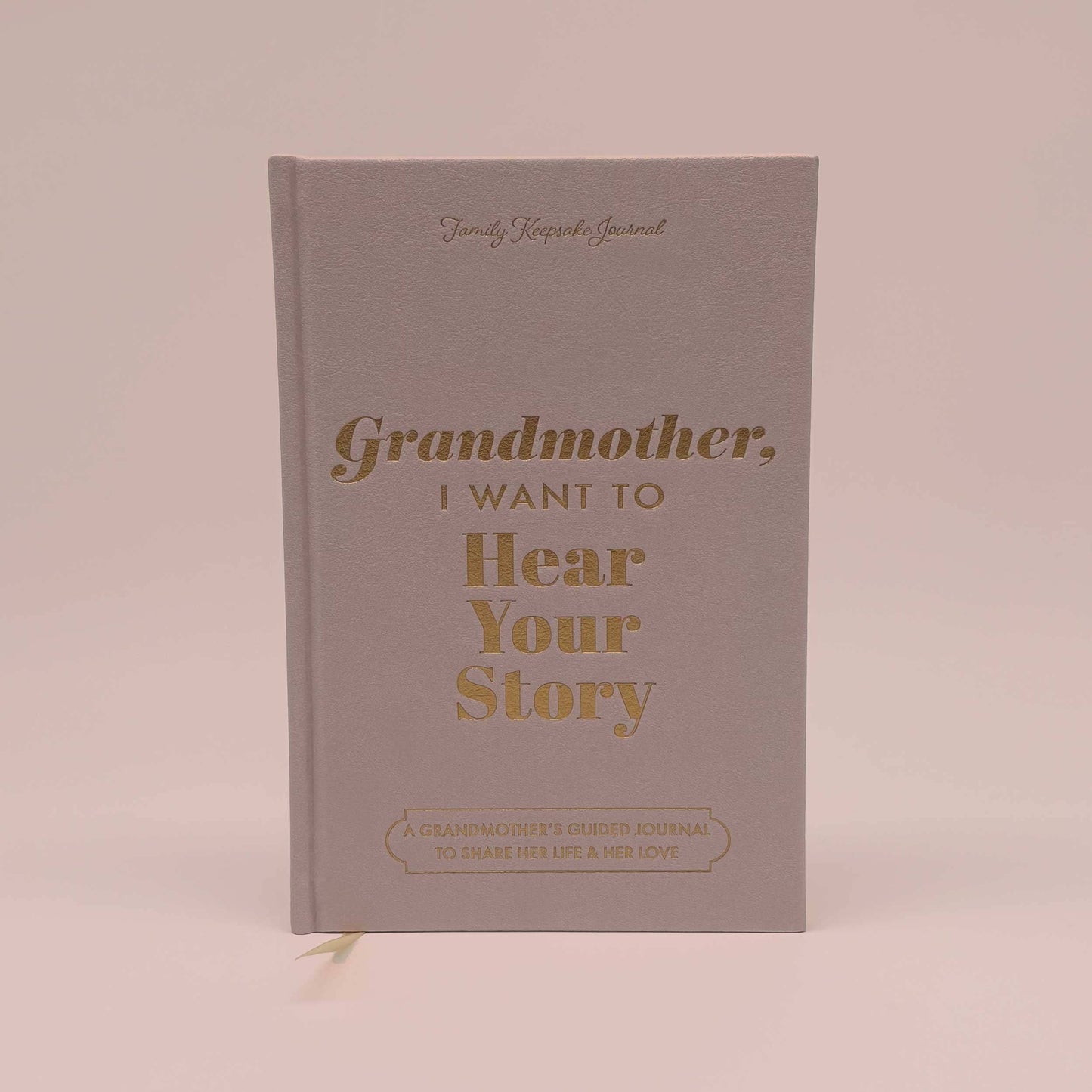 Grandmother, I Want to Hear Your Story Heirloom (Light Rose Color Version)