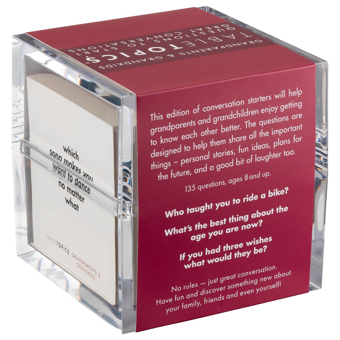 TABLETOPICS GRANDPARENTS & GRANDKIDS - Conversation Starters