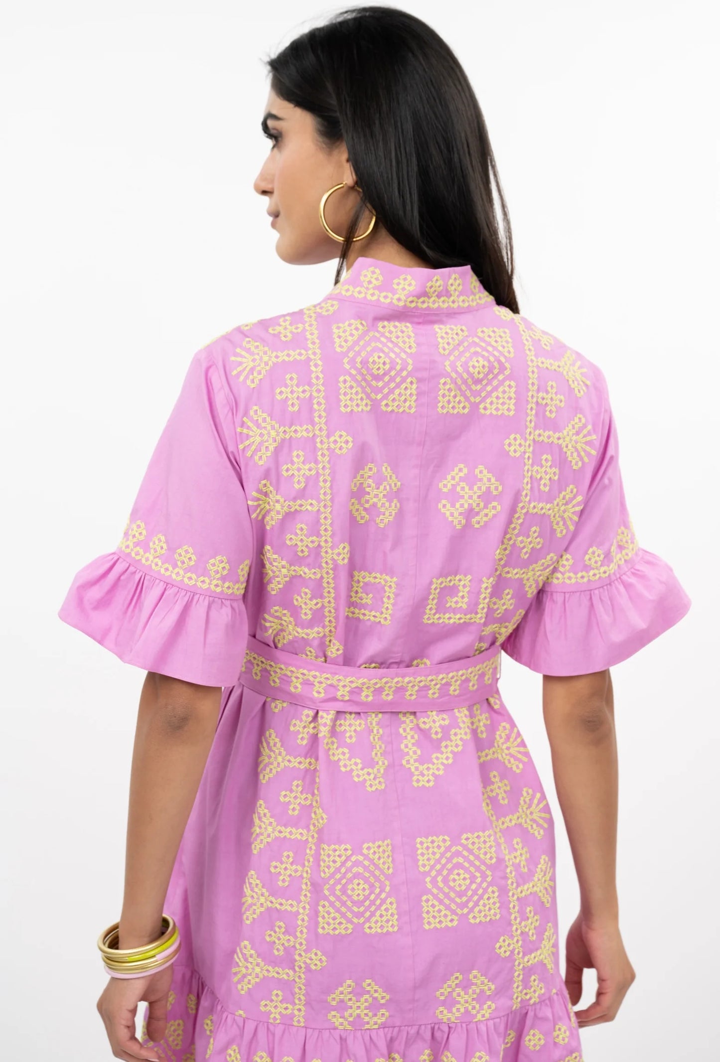 Uncle Frank Cross Stitched Dress