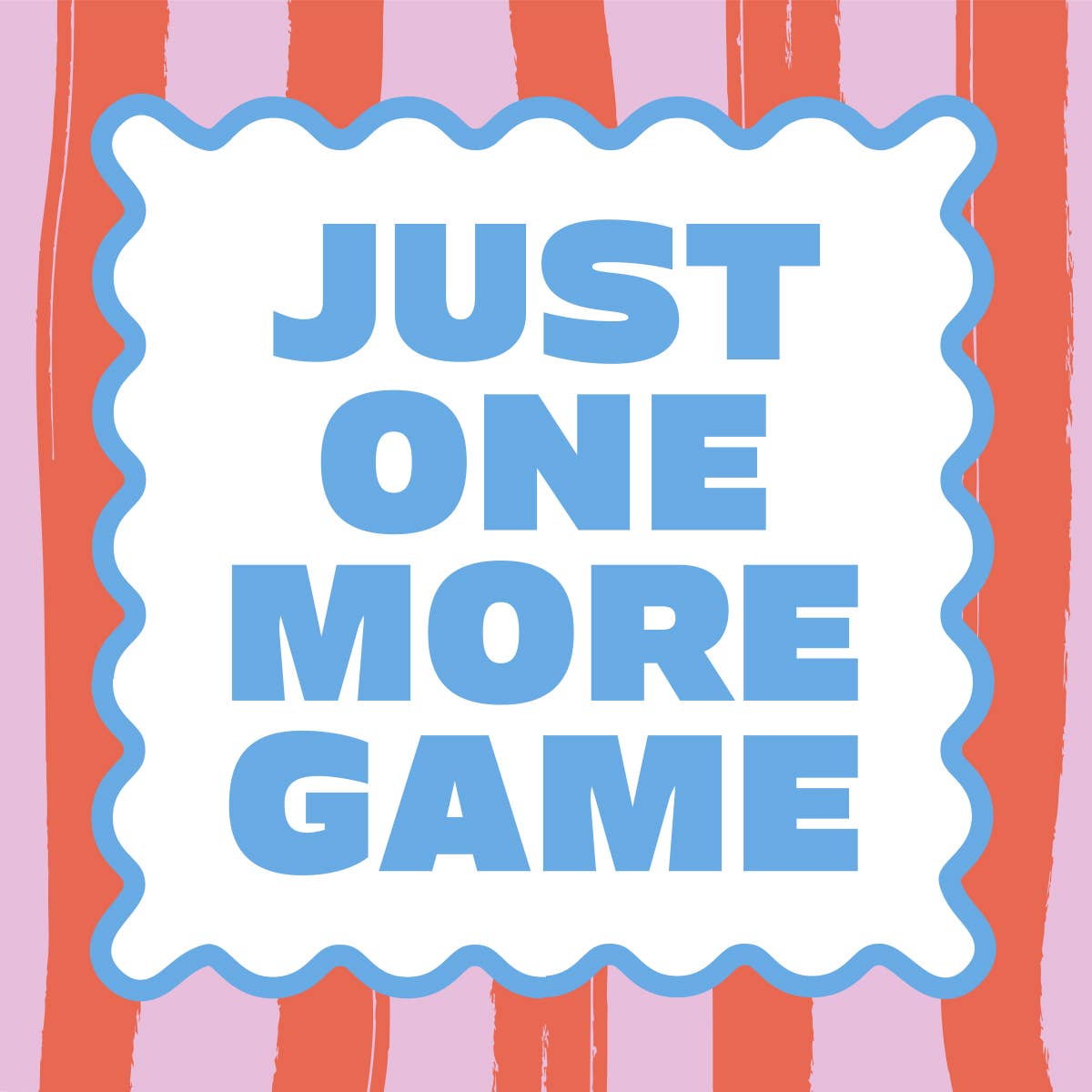 Mahjong Cocktail Funny Napkin | One More Game