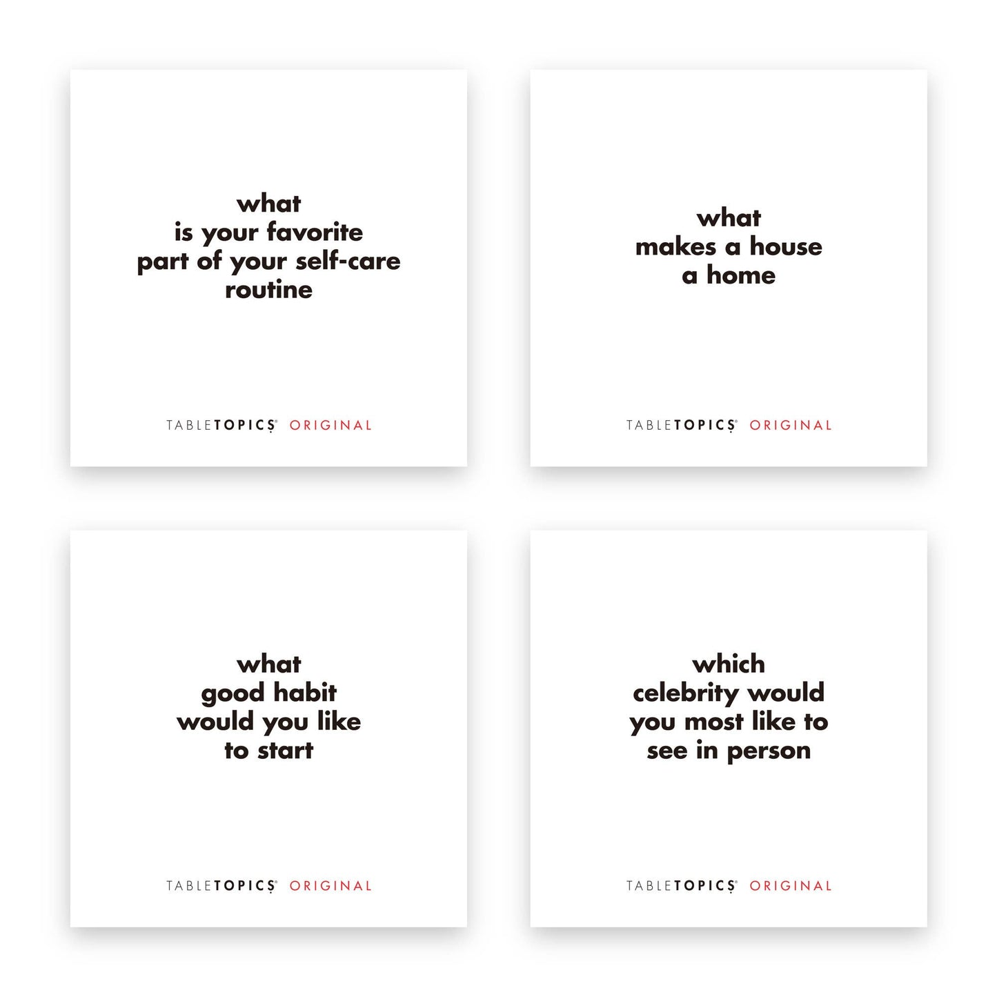 TABLETOPICS THE ORIGINAL Conversation Starters