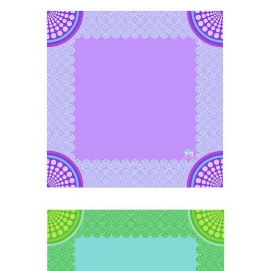 MAHJONG MAT  |  Confetti  |  33" x 33"