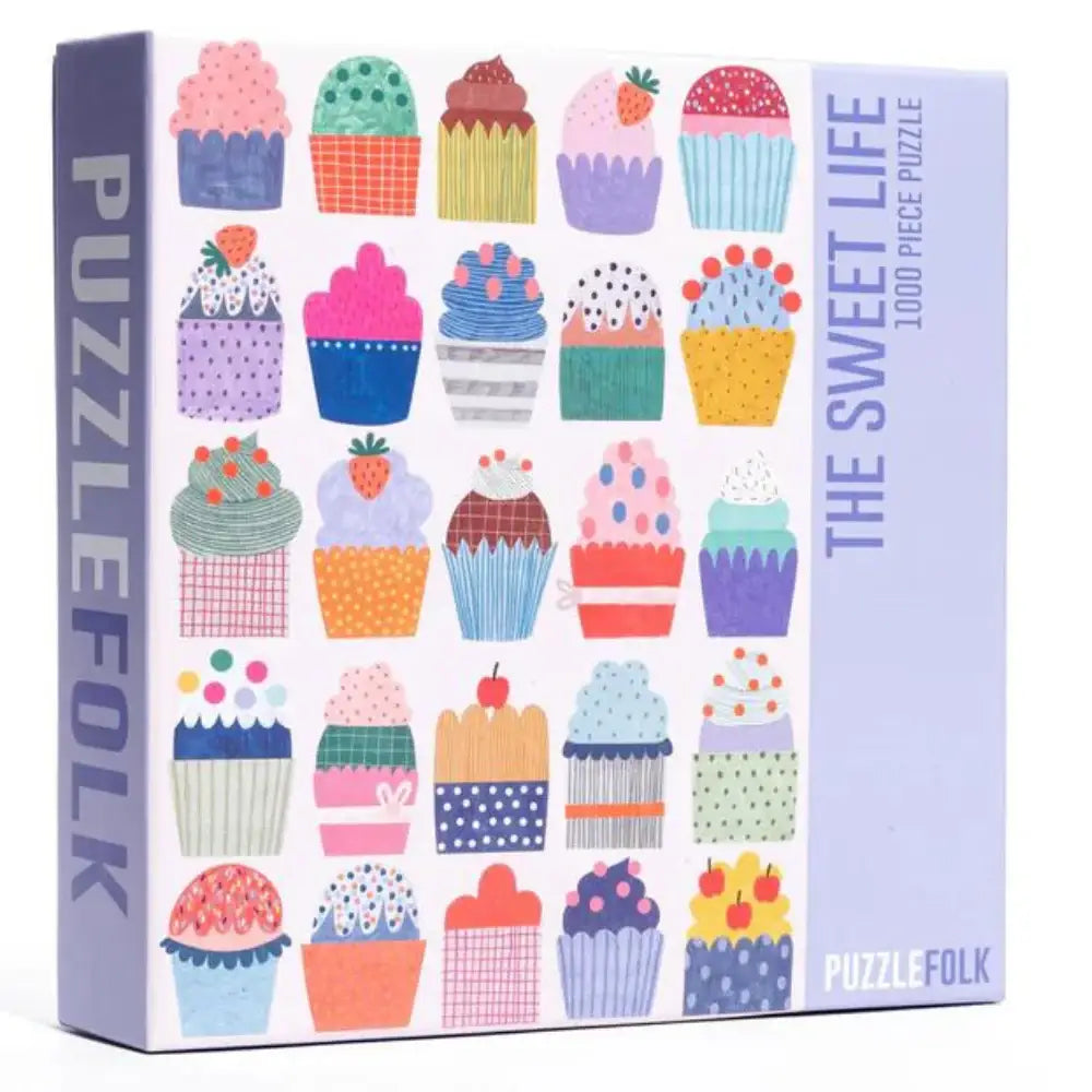 The Sweet Life Puzzle 1,000 Piece Cupcake Puzzle