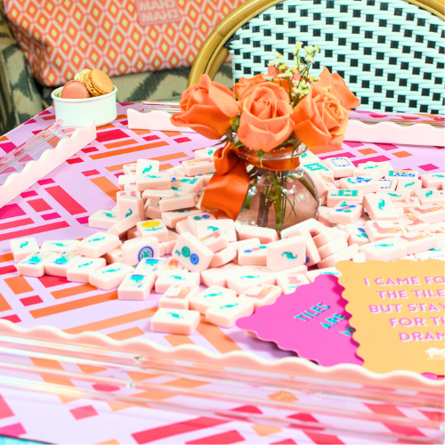 MAHJONG MAT  |  Brightside  |  33" x 33"