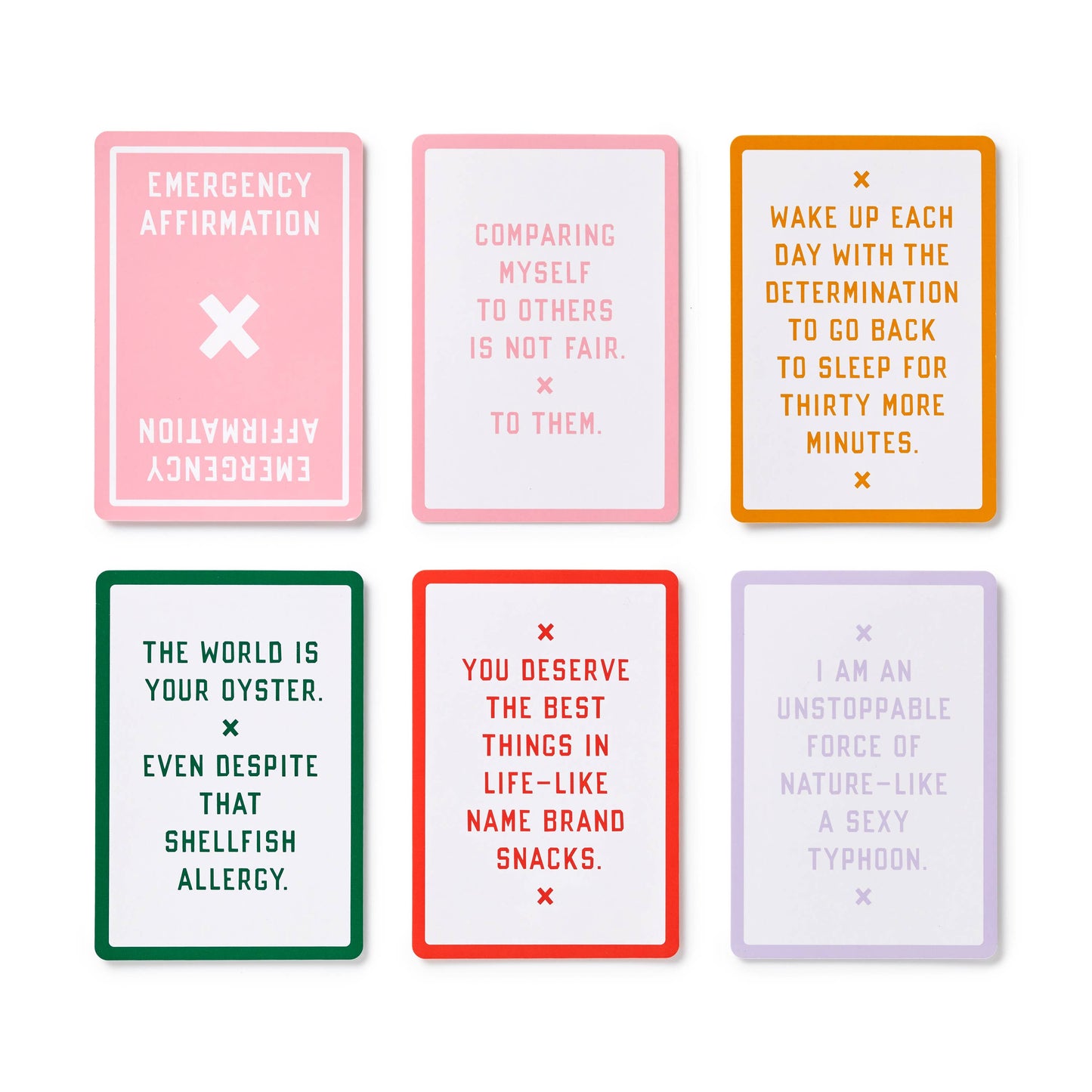 Emergency Affirmations - Exceptionally Stupid Days Card Deck