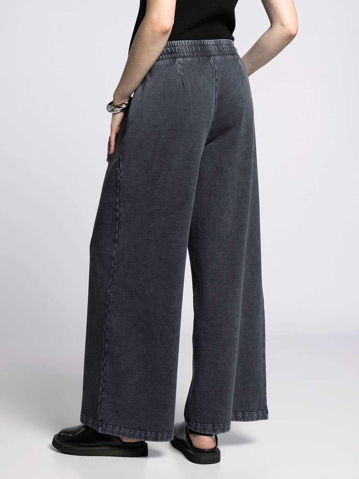 Heather Wide Leg Pants