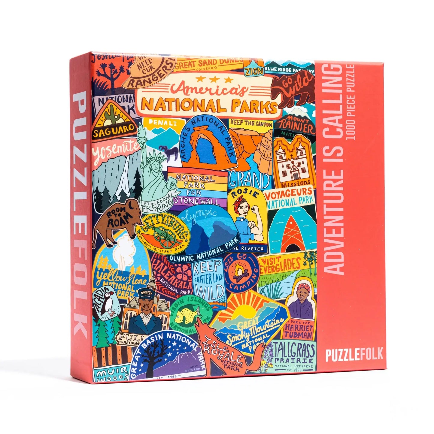 Adventure is Calling National Parks puzzle