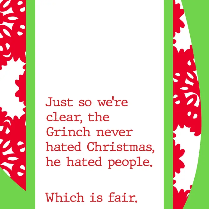 DISH TOWEL: XMAS Grinch