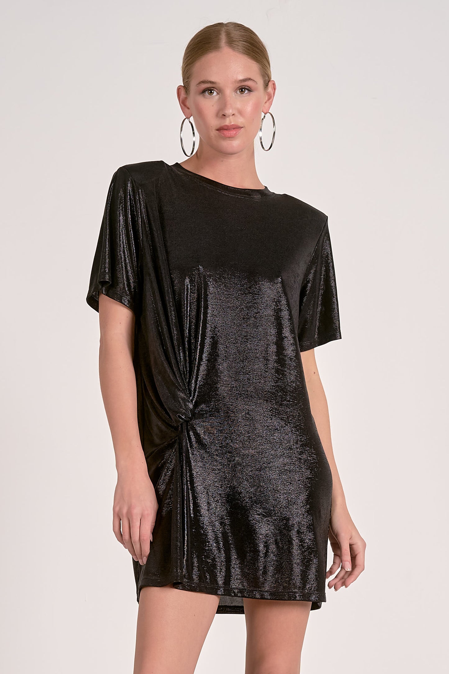 Eliese Knotted Mini Dress