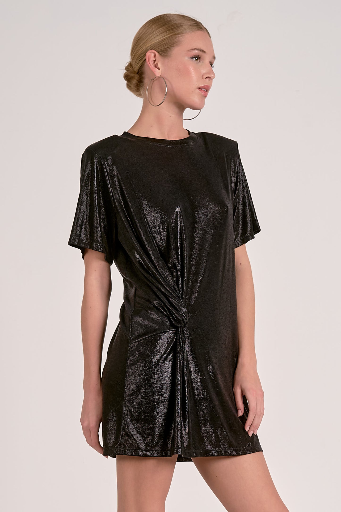 Eliese Knotted Mini Dress