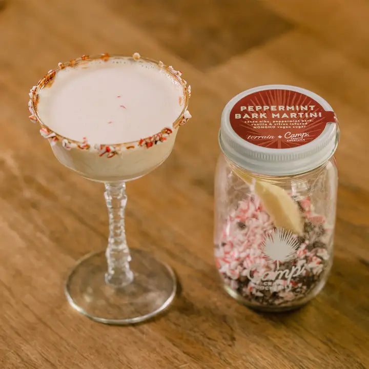 Peppermint Bark Martini Camp Craft Cocktails