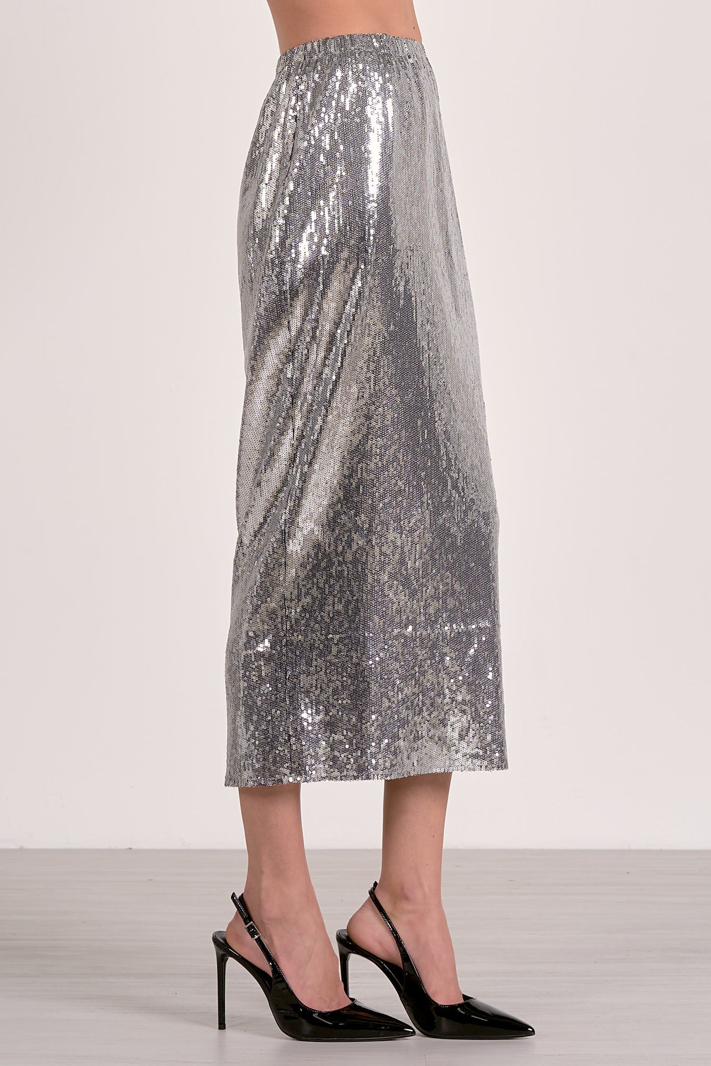 Hannah Sequined Midi Skirt