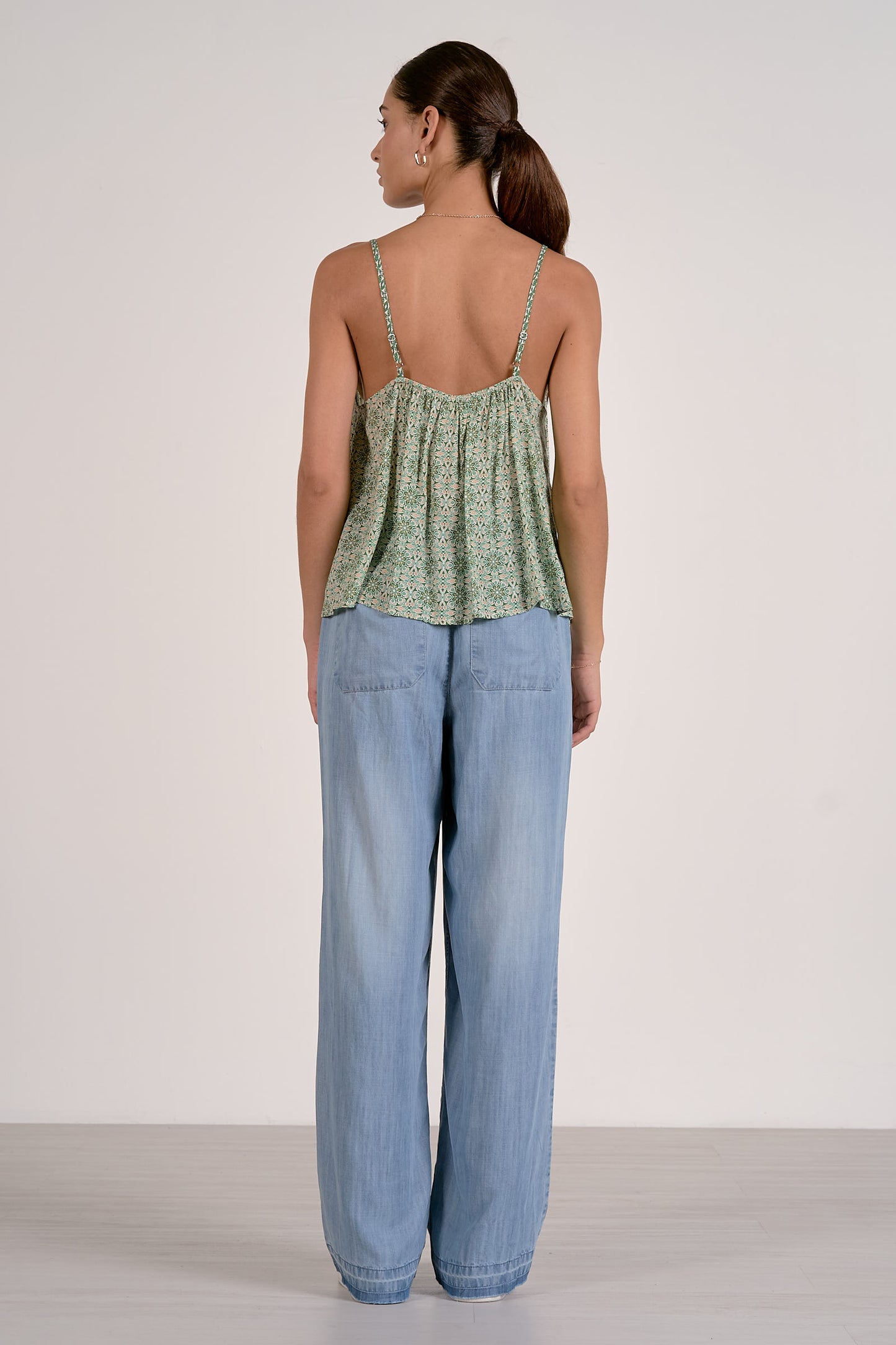 Whitley Green Boho Print Cami