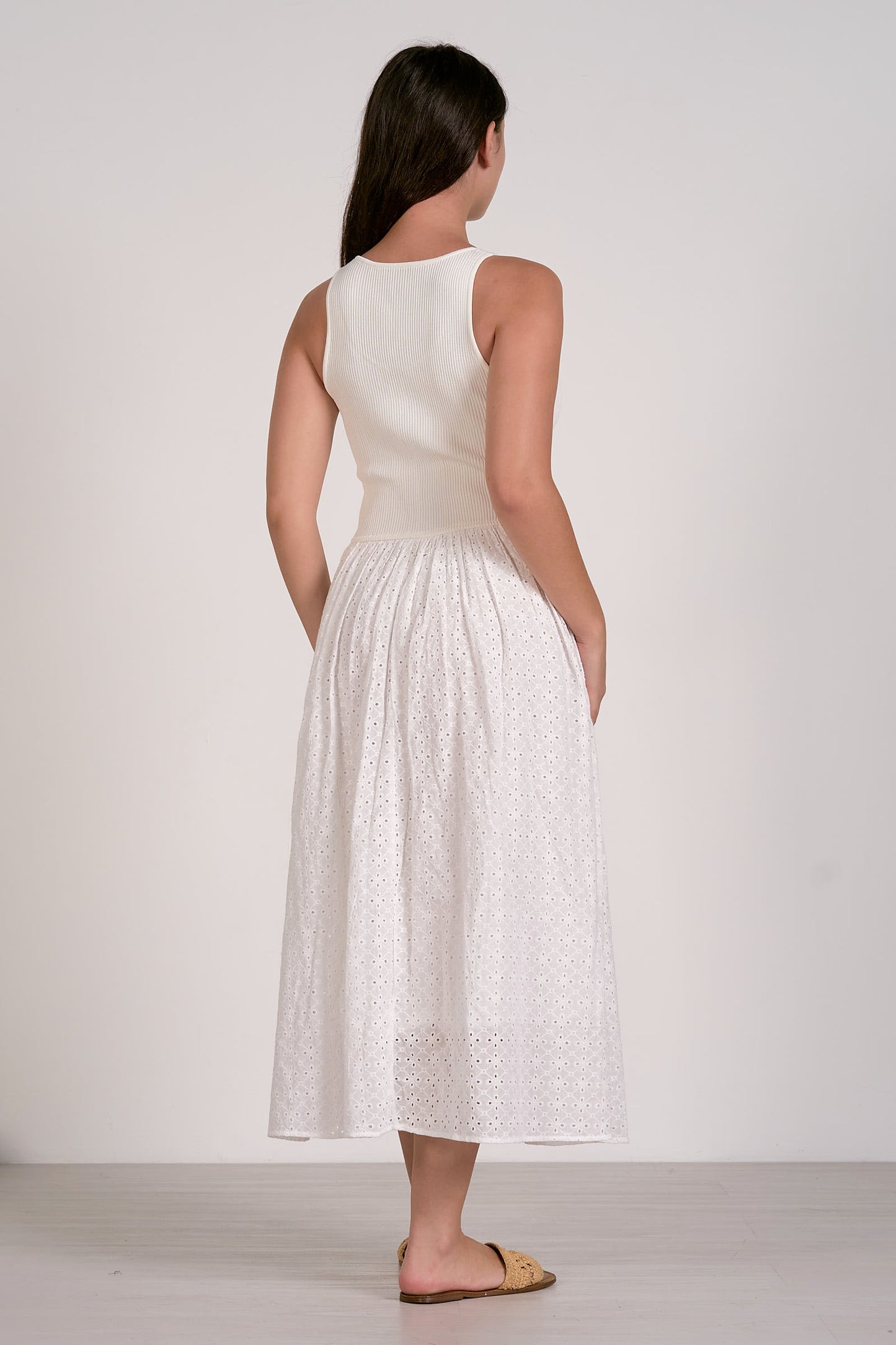 Milicent Mixed Media Maxi
