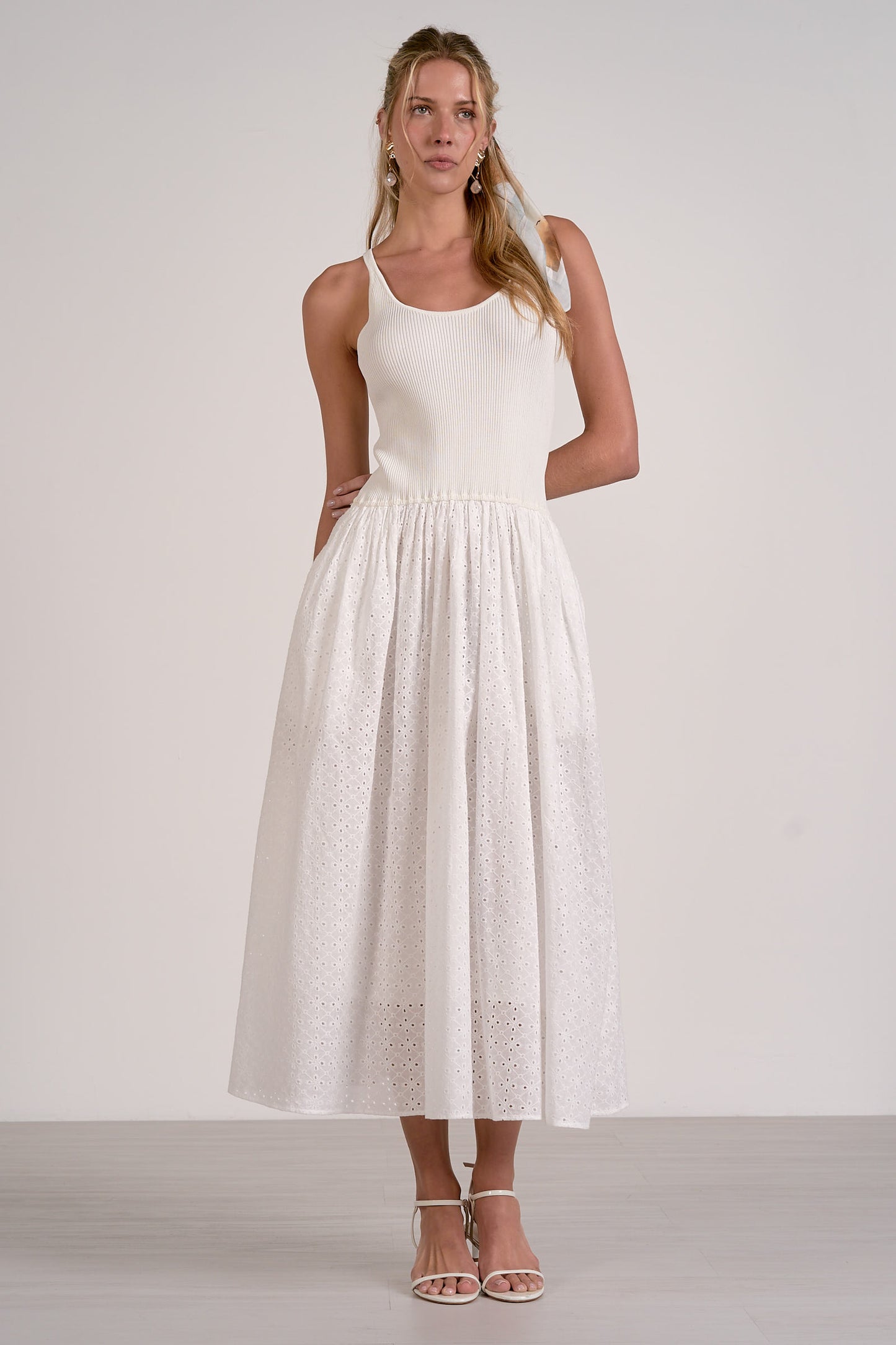 Milicent Mixed Media Maxi