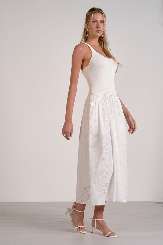Milicent Mixed Media Maxi