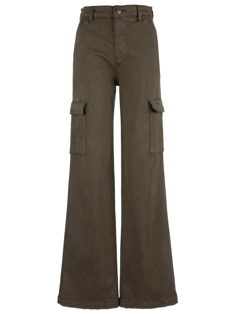 MILLER HIGH RISE-WIDE LEG PANT W/ CARGO PKTS