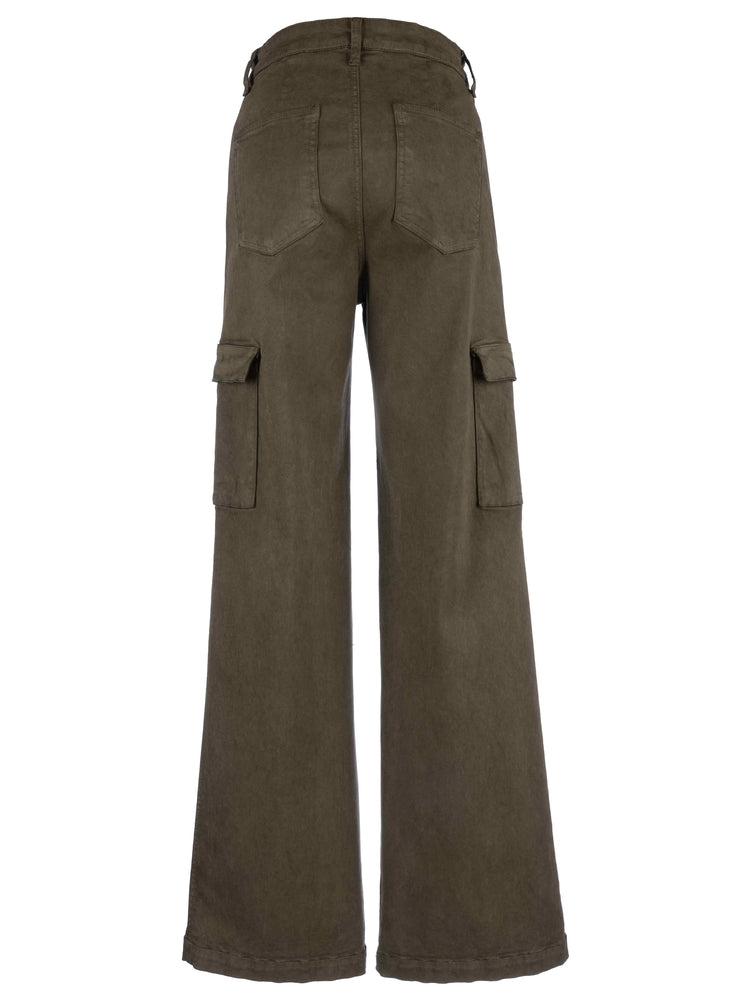 MILLER HIGH RISE-WIDE LEG PANT W/ CARGO PKTS